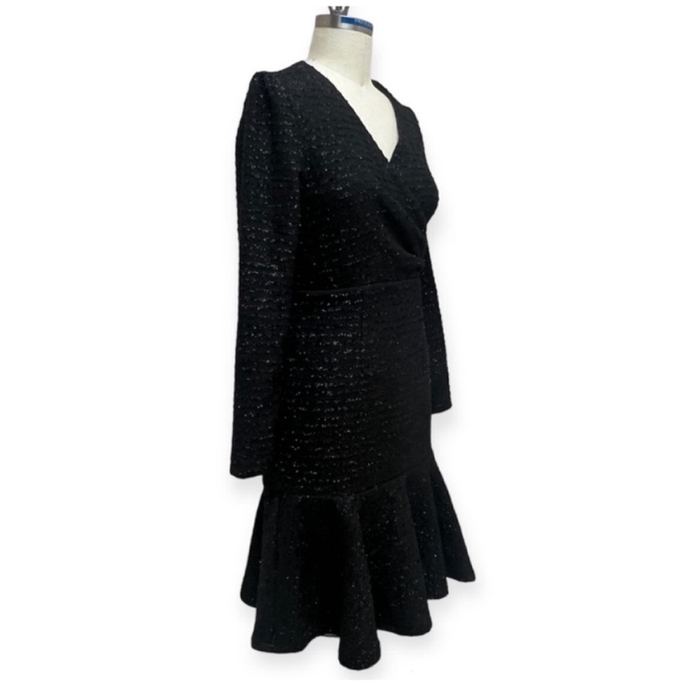 NWT Romantic & Luxury Chic Line Tinsel Holiday Dress - Picture 4 of 7